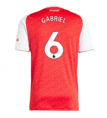 Arsenal Gabriel Magalhaes #6 Hemmatröja 2025-26 Kortärmad